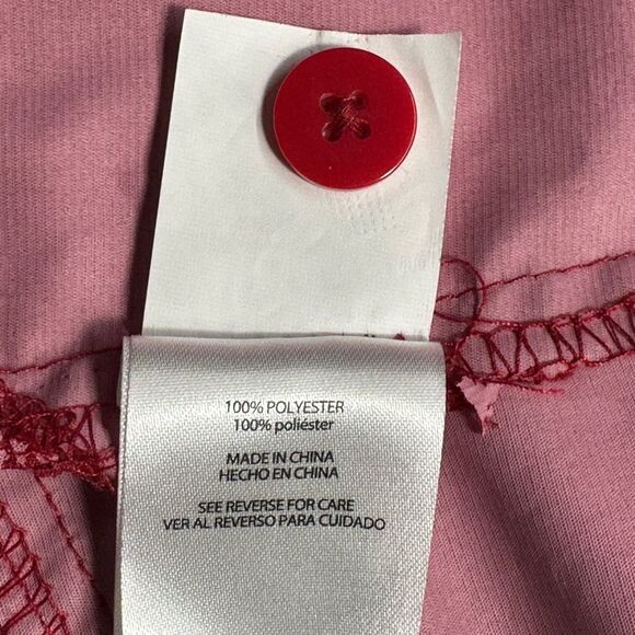 Woolrich Red Raincoat, Lightweight, Hooded, Zipper & Button Closure, Women's XXL - Picture 12 of 16